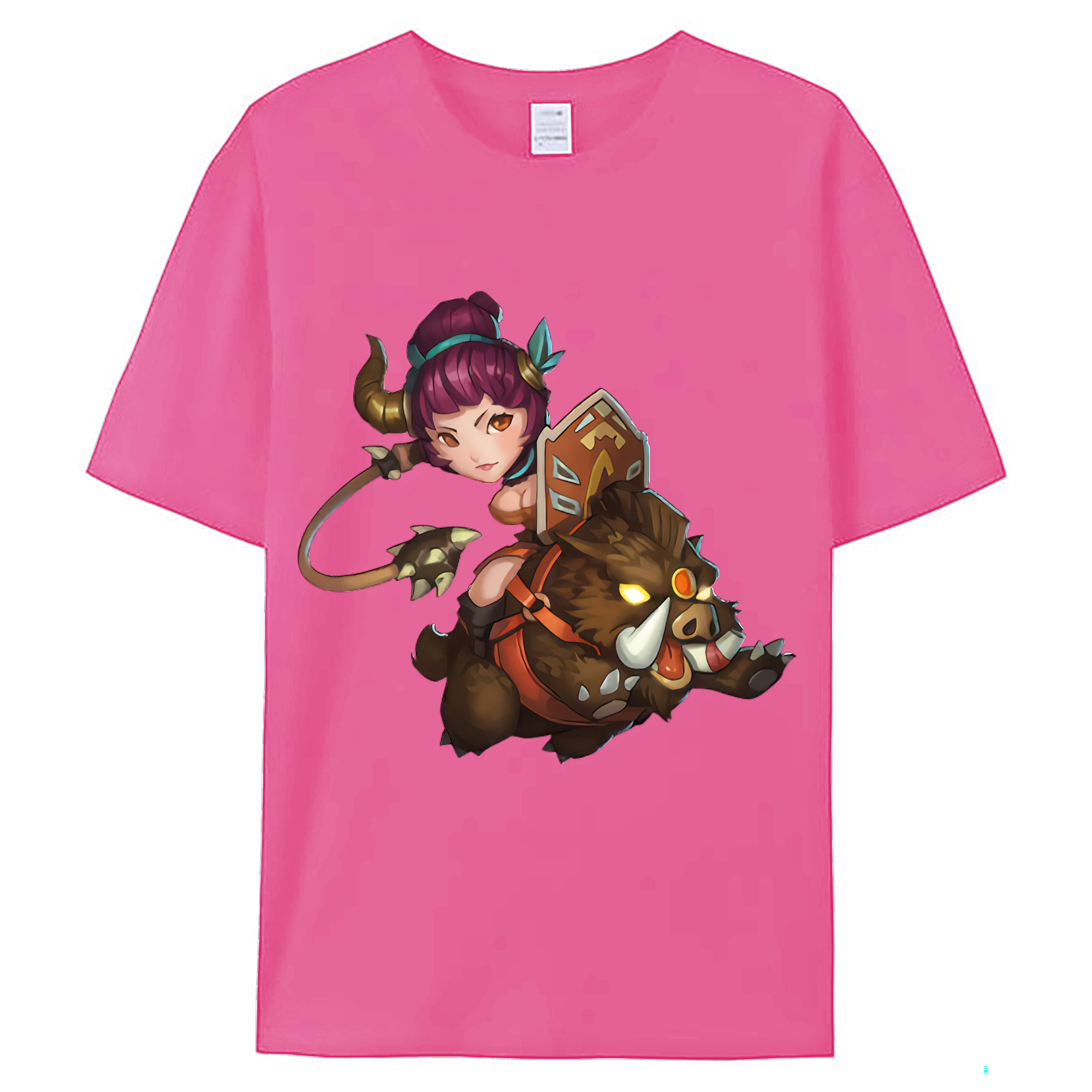 （画像用） リーグ・オブ・レジェンド League of Legends LOL レディースカジュアルプリントTシャツ（綿100％）